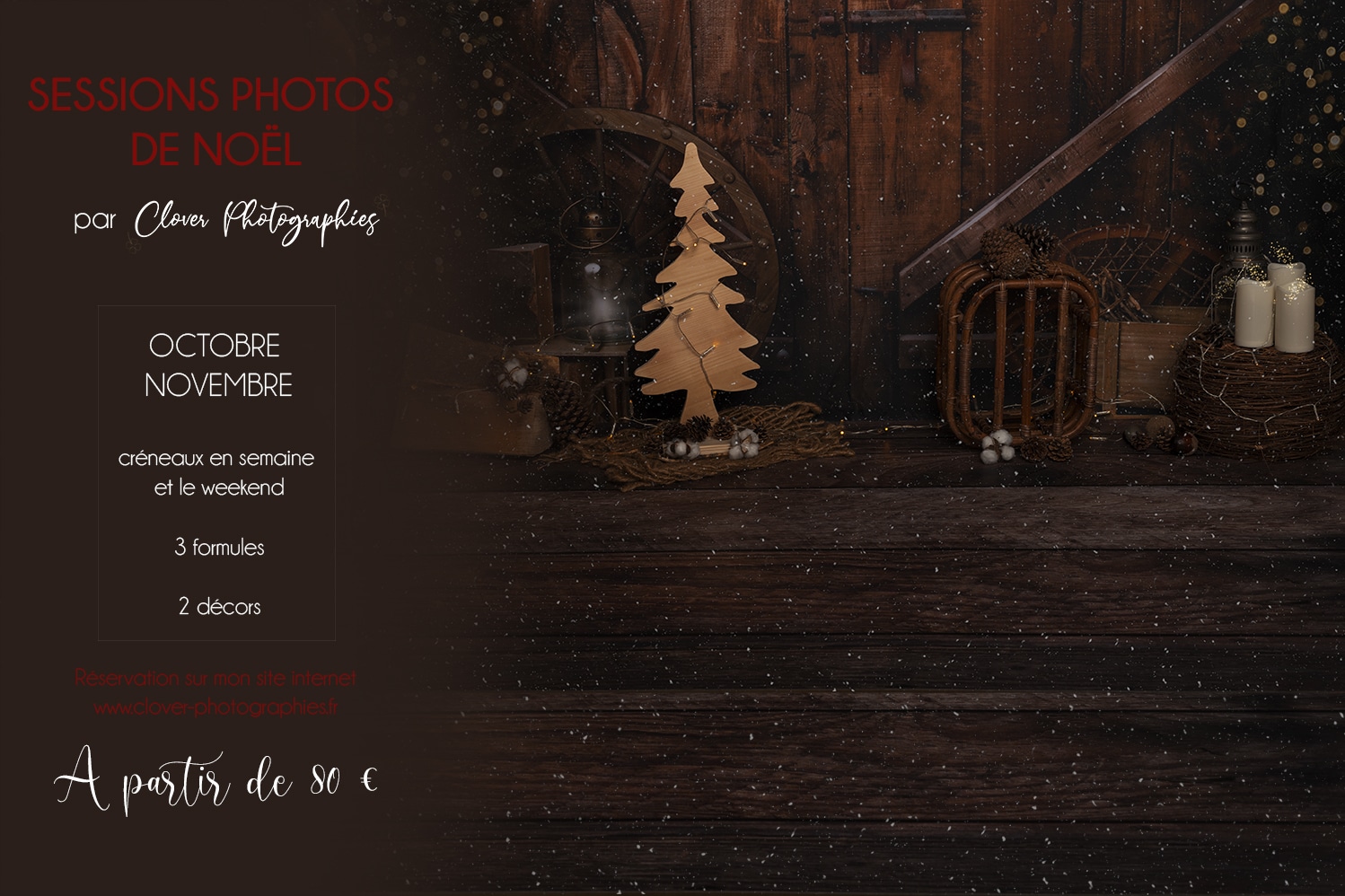 séance photo de noël famille et enfant à strasbourg - Clover Photographies
