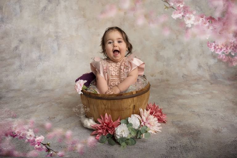 photographe bébé strasbourg - séance photo bébé 6 mois - clover photographies