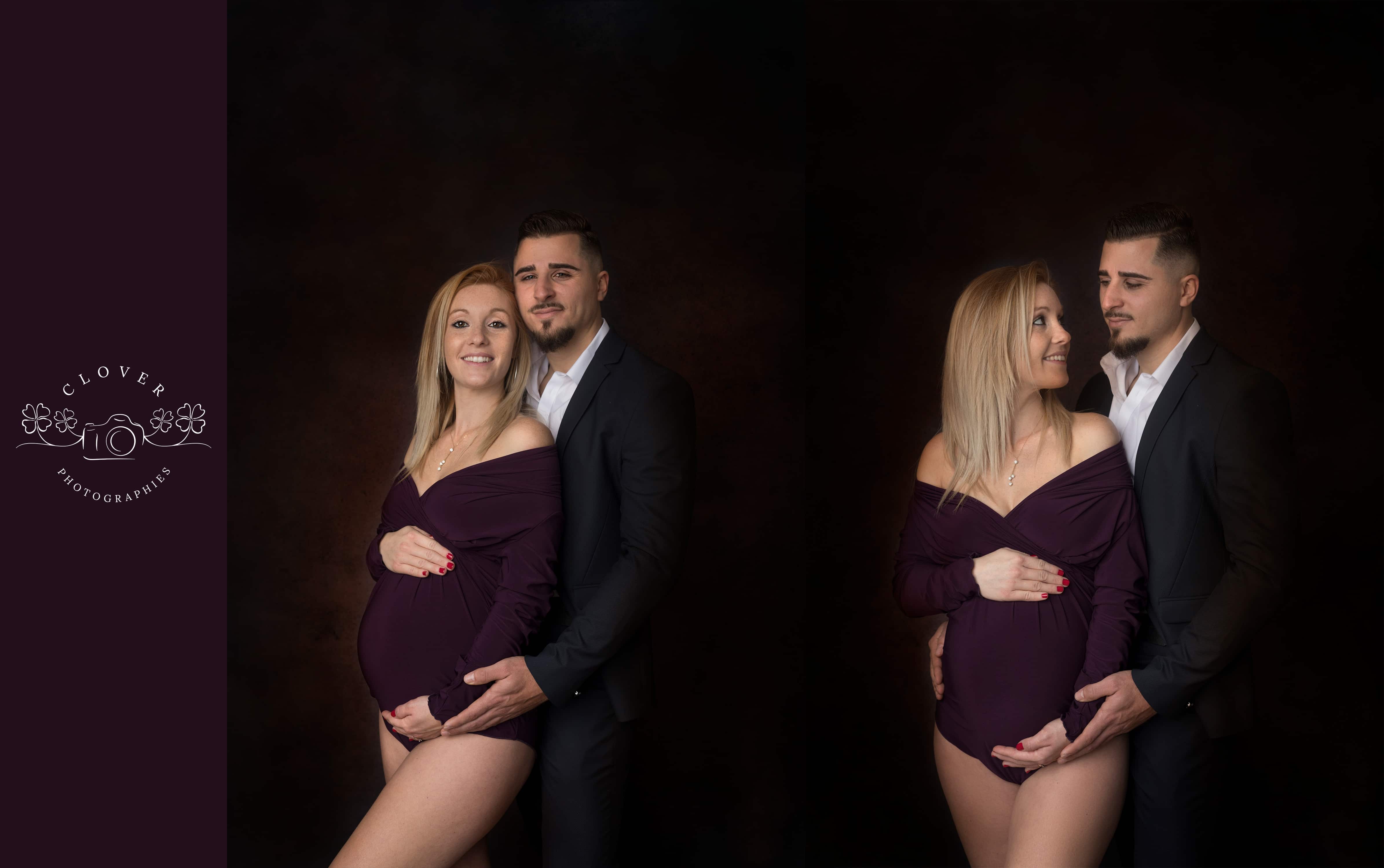 photographe grossesse strasbourg studio - clover photographies