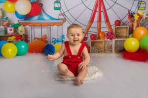 Séance photo bébé anniversaire smash the cake strasbourg - Clover Photographies
