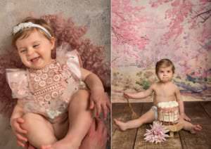 Séance photo smash the cake fille strasbourg - Clover Photographies