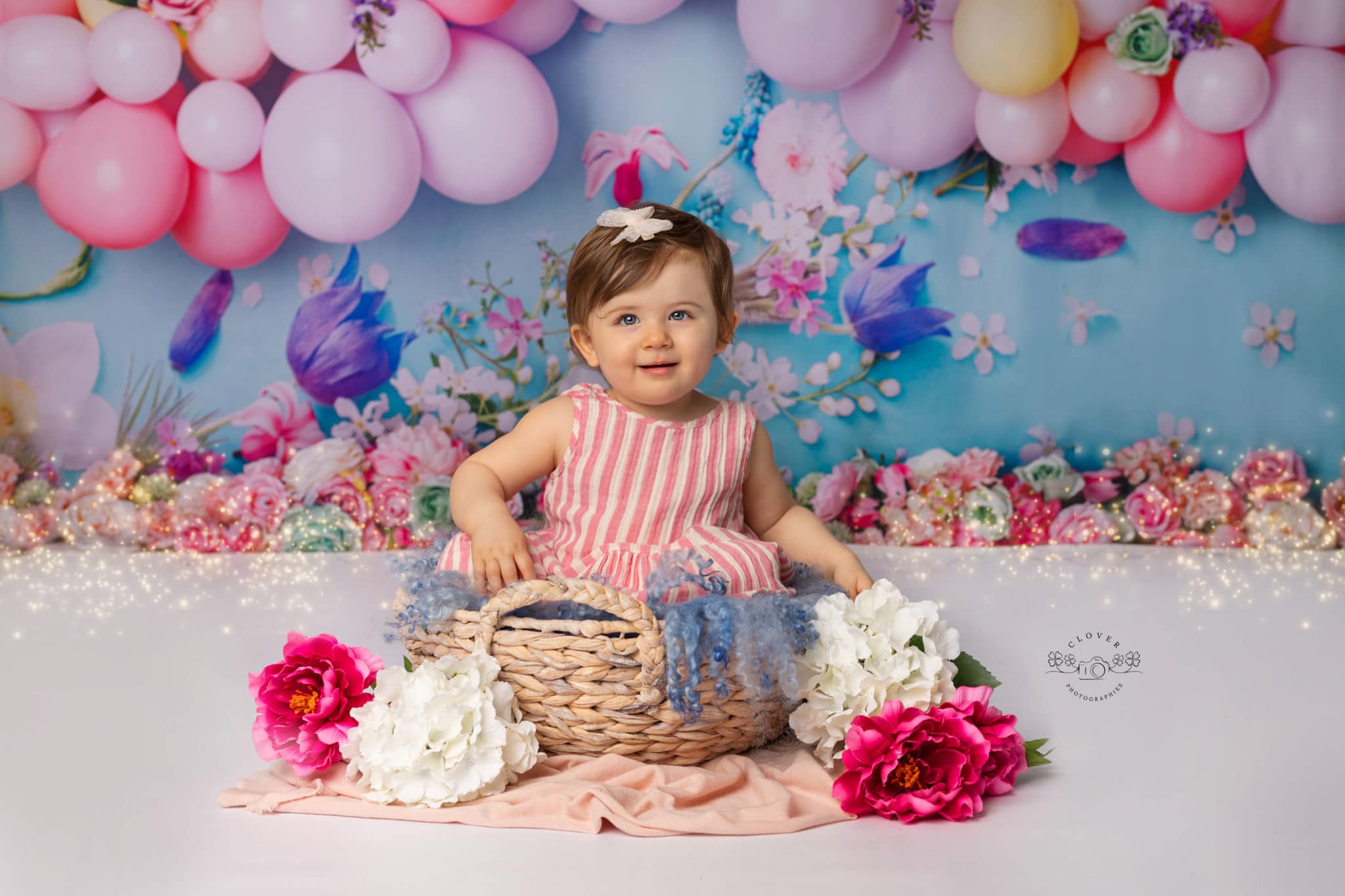Séance photo bébé anniversaire smash the cake - strasbourg - clover photographies