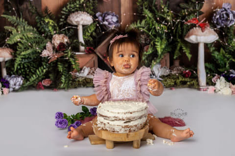 séance photo bébé anniversaire - smash the cake strasbourg - clover photographies