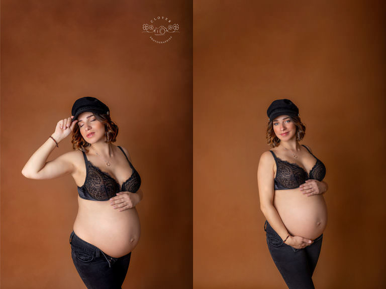 Séance photo grossesse studio photographe strasbourg - Clover Photographies Strasbourg