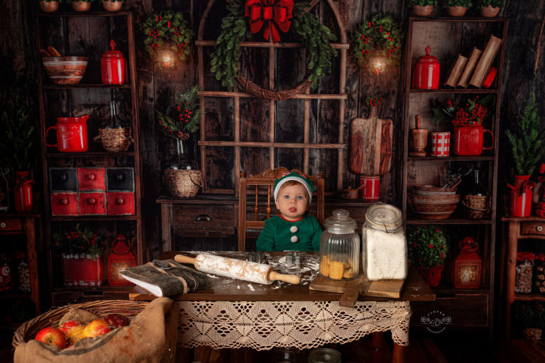 Séance photo de noël en famille strasbourg wolfisheim truchtersheim clover photographies
