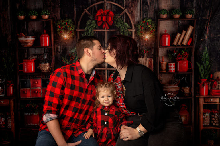 Séance photo de noël en famille strasbourg wolfisheim truchtersheim clover photographies