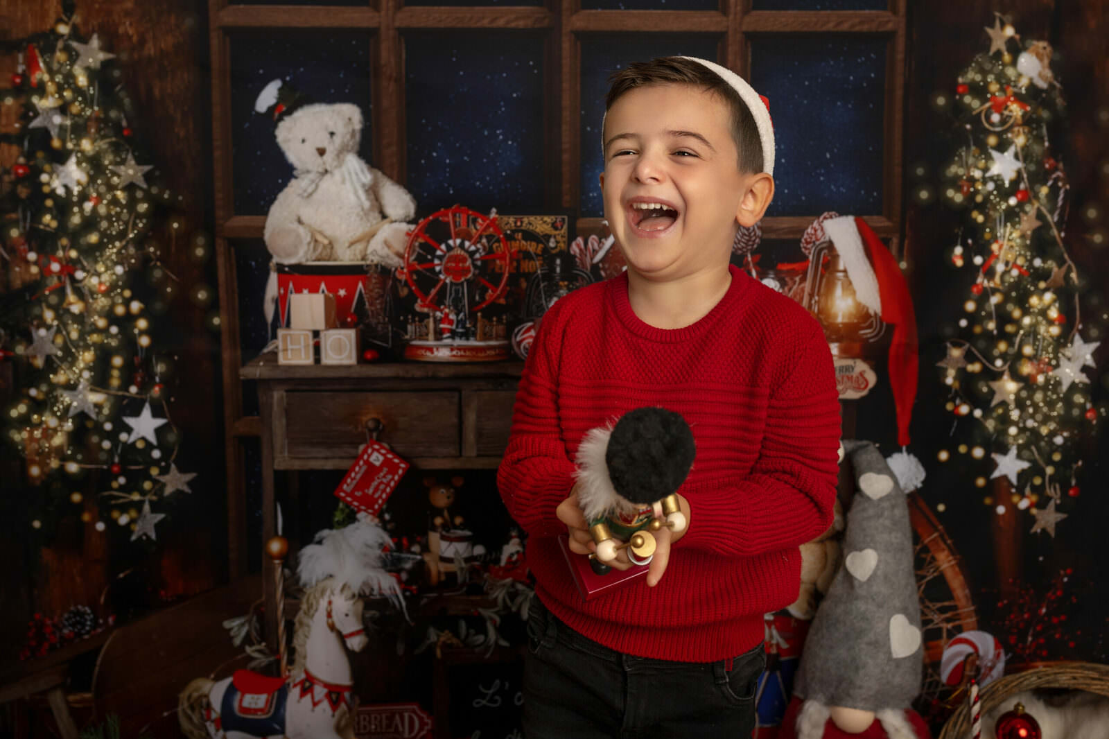 séance photo de Noël à Truchtersheim Strasbourg famille enfant - clover photographies